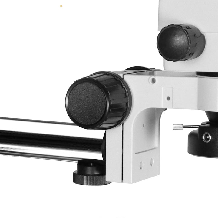 Katway HH-MS02A Binocular Stereoscopic Microscope,Single Arm Boom Stand,7X-90X Magnification