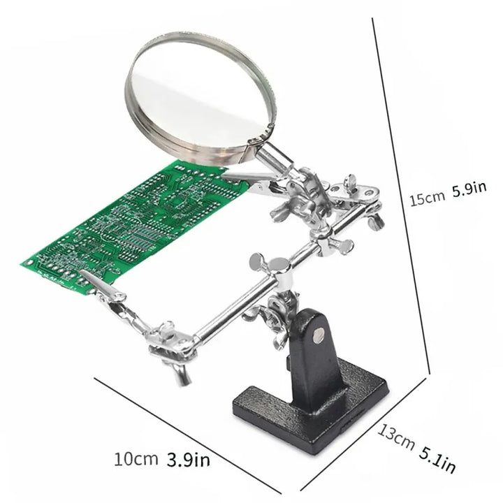 3.5x-12x Magnifying Glass for Welding and Circuit Board Work,HH-AA42