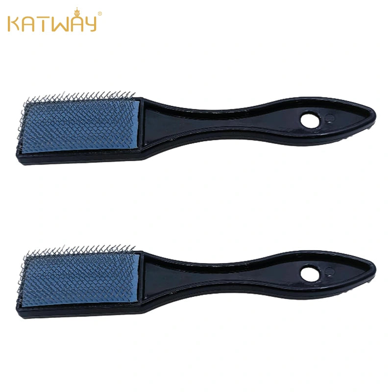 2-Piece Set Cleaning Card Brush Black File Brush Tool, HH-FA10