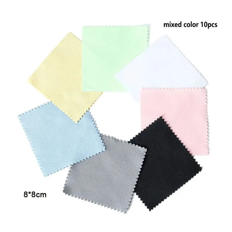 10PCS Anti-Tarnish Polishing Cloths – Perfect for Coins, Watches, and Jewelry,HH-AA100