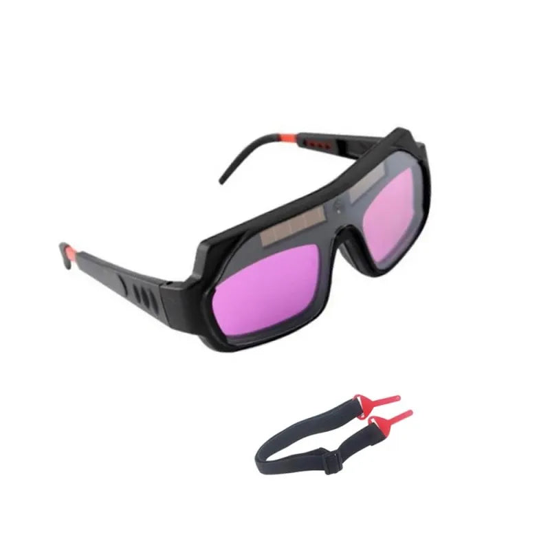 Auto-Darkening Welding Goggles, Anti-Glare Protective Glasses for Argon Arc Welding and Eye Safety,HH-AA80