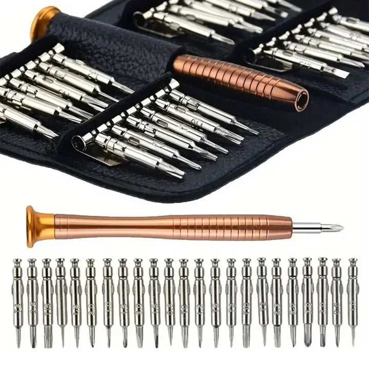 25-in-1 Precision Screwdriver Set for Electronics, Repairs, and Detailed Work,HH-AA31