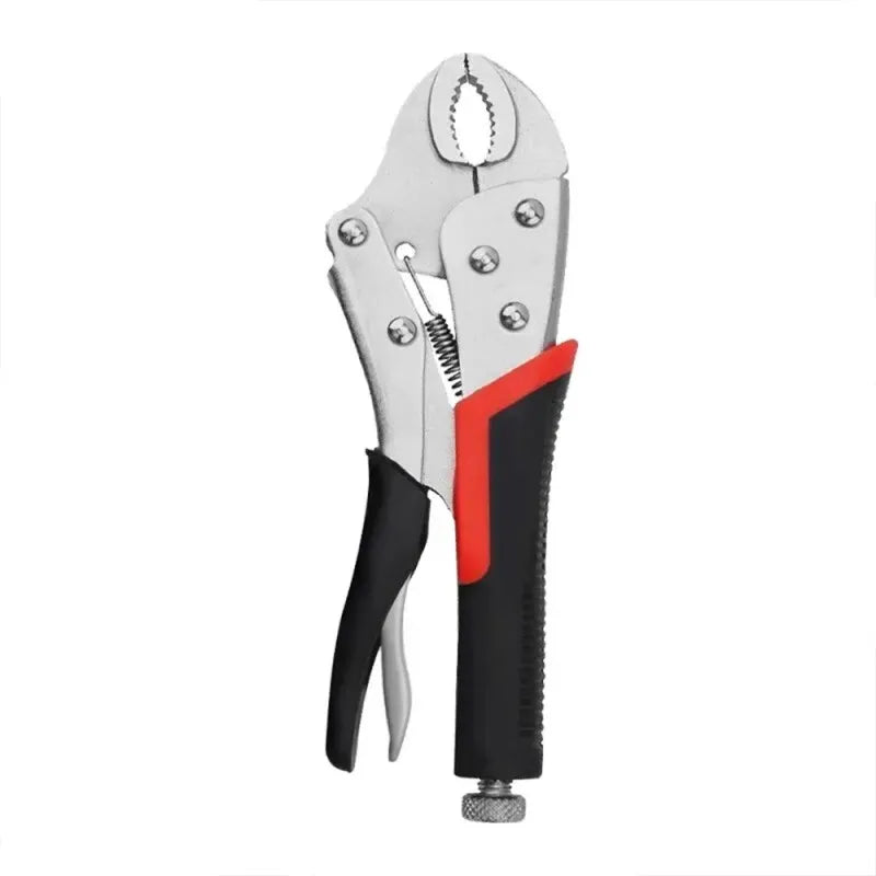 5-Inch Locking Pliers for Precision Grip with Curved and Straight Jaws,HH-AA45