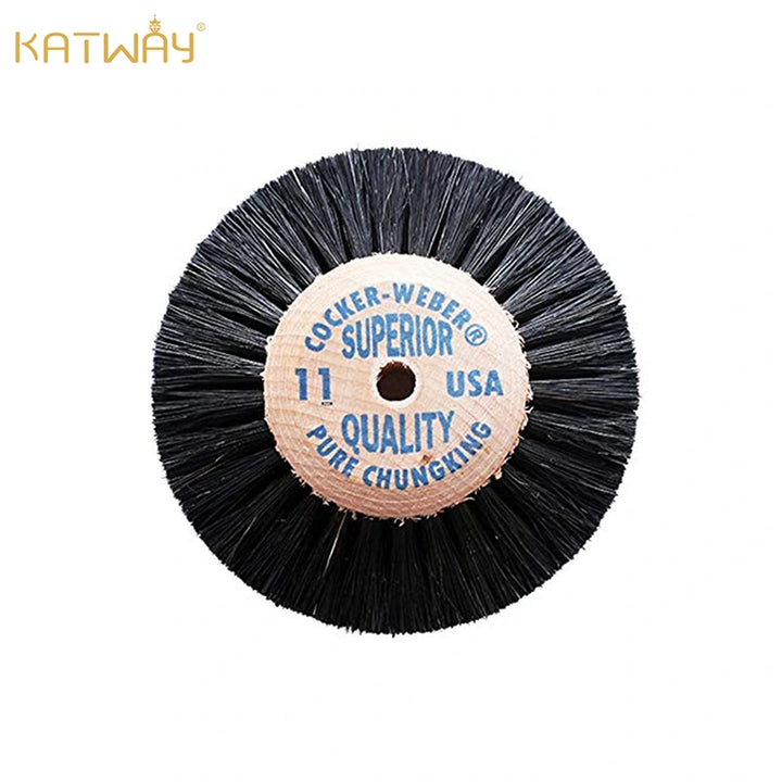 Wooden Wheel Rotating Bristle Brush, HH-WB01