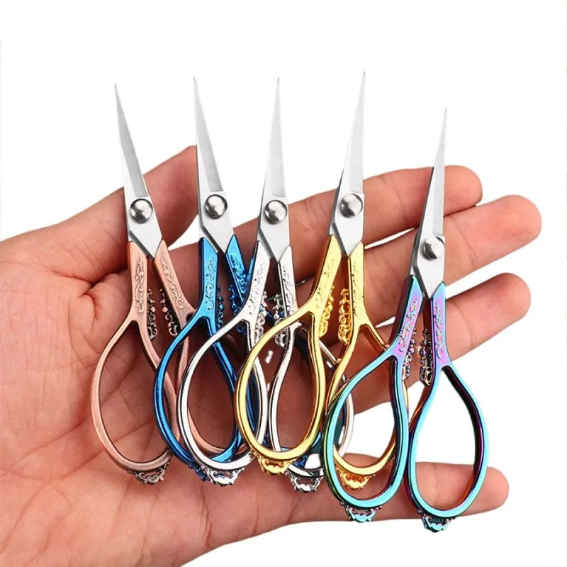 Vintage-Style Cross Stitch Scissors for Sewing and Crafting Enthusiasts,HH-AA58