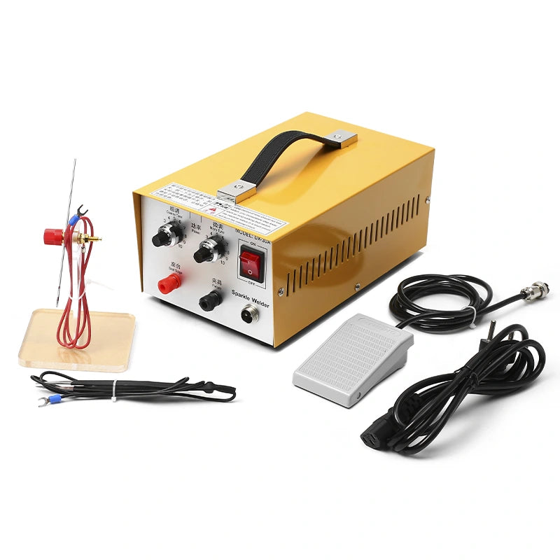 Jewelry Spot Welder 30A Pulse for Gold, Silver & Platinum Welding,HH-WD01