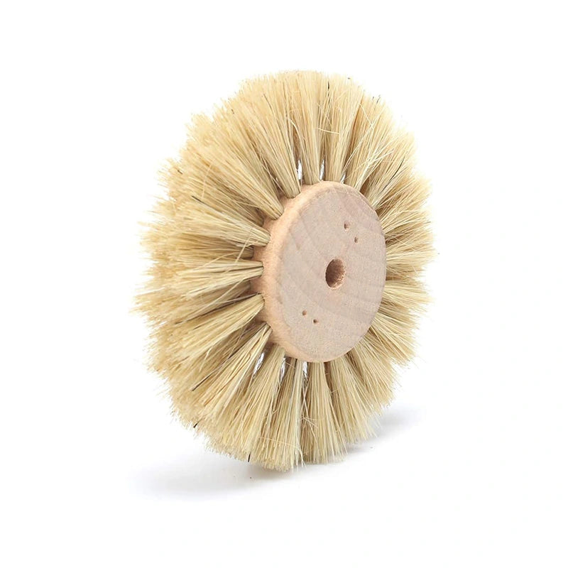 White Bristle Grinding Wheel Brush, HH-WB03