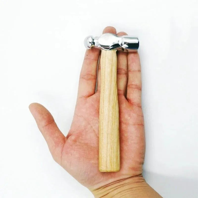 Mini Wooden Handle Hammer with Multi-Purpose Round Head,HH-AA62