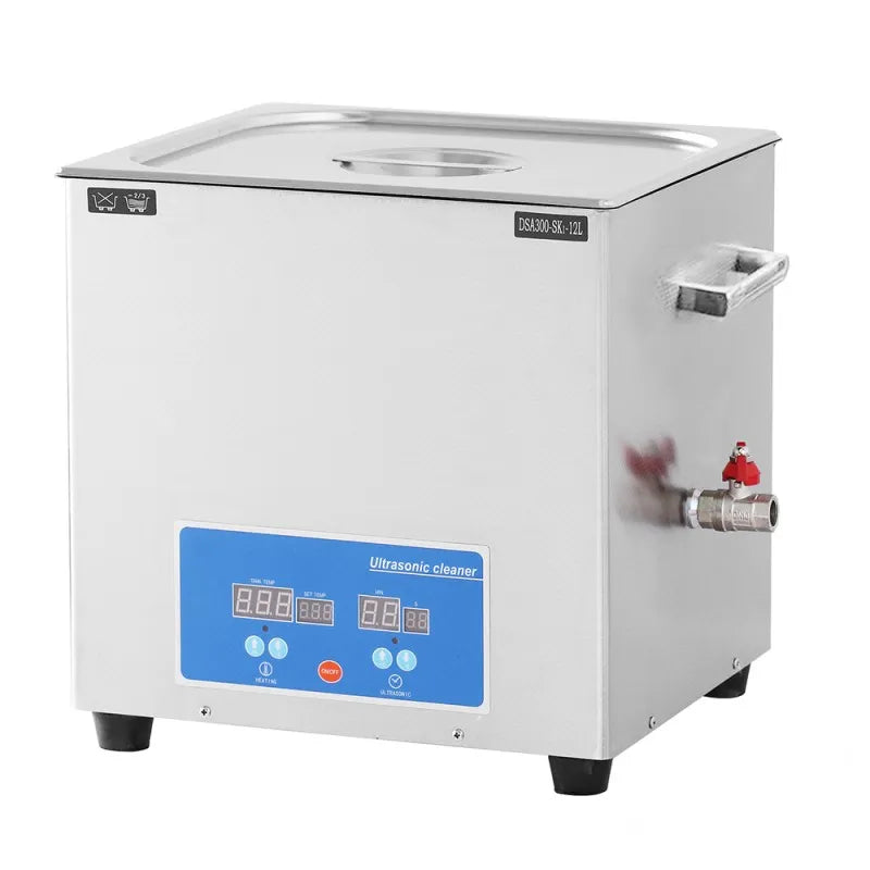 12L Multi-Use Ultrasonic Cleaner for Heavy-Duty Commercial & Industrial Tasks,HH-SK106