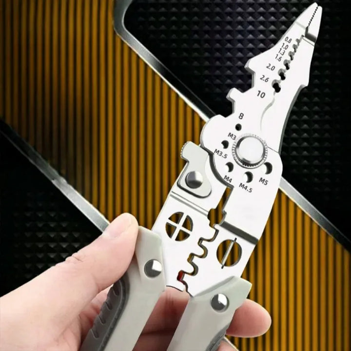 Multifunctional Cutting Pliers Stripping and Crimping Tool for Electricians, HH-FP14