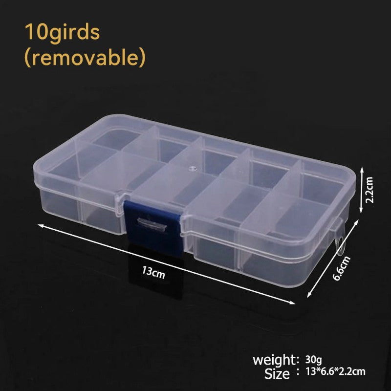 6-28 Compartment Plastic Storage Organizer for Jewelry & Craft Supplies,HH-AA36