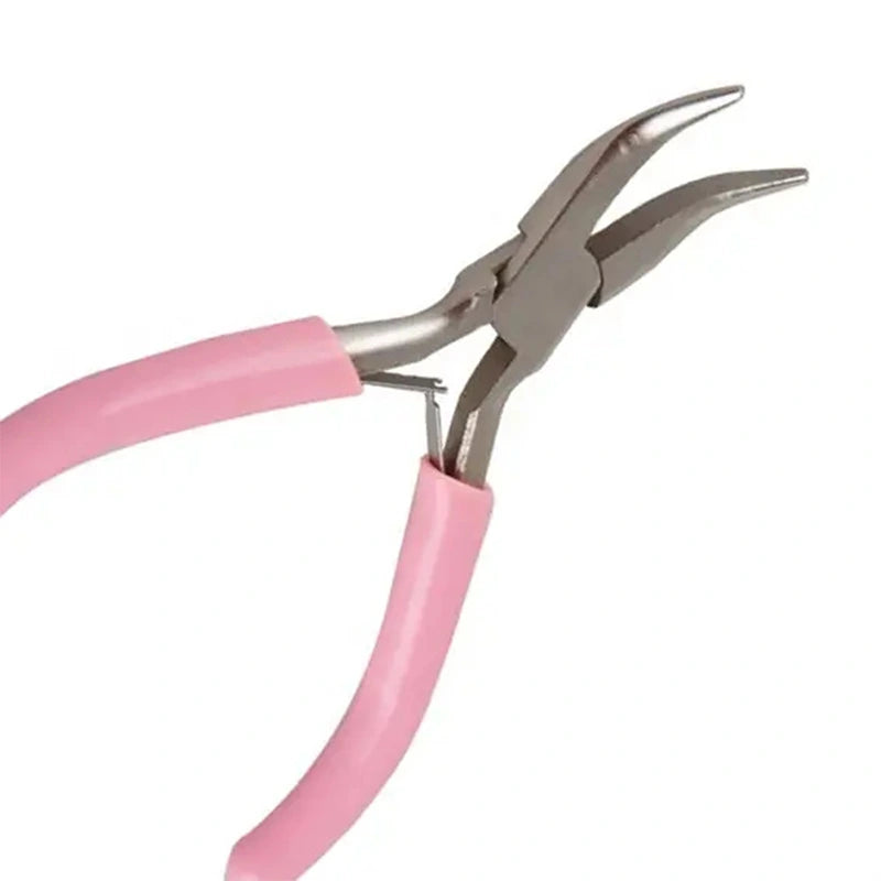 Pink Curved Nose Pliers, HH-SN01