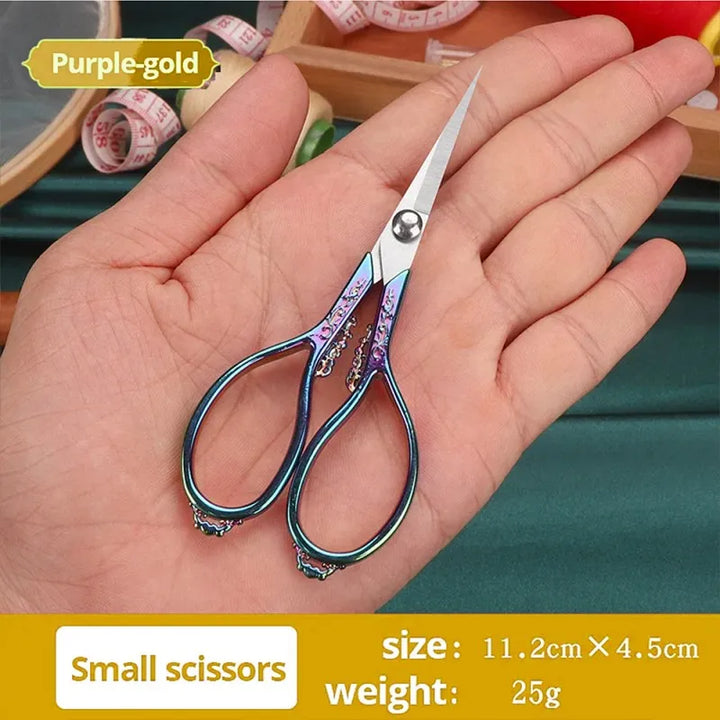 Vintage-Style Cross Stitch Scissors for Sewing and Crafting Enthusiasts,HH-AA58