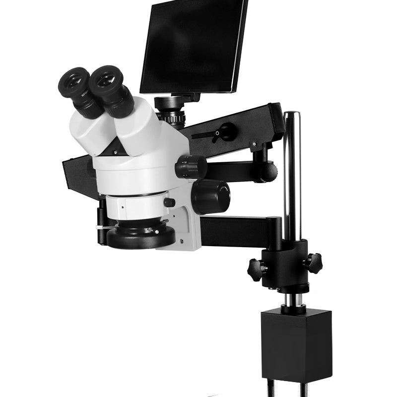 Katway LCD Digital Trinocular Microscope Stereo Zoom,7X-90X Magnification,HH-MH01B