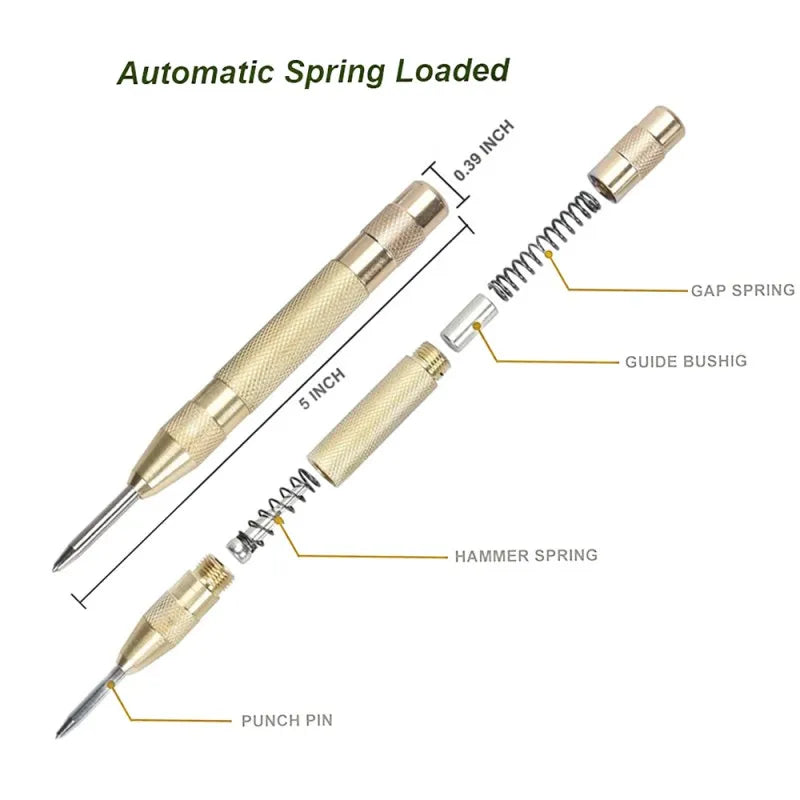 Automatic Center Punch Tool for Accurate Metal Marking & Dent Repair,HH-AA33