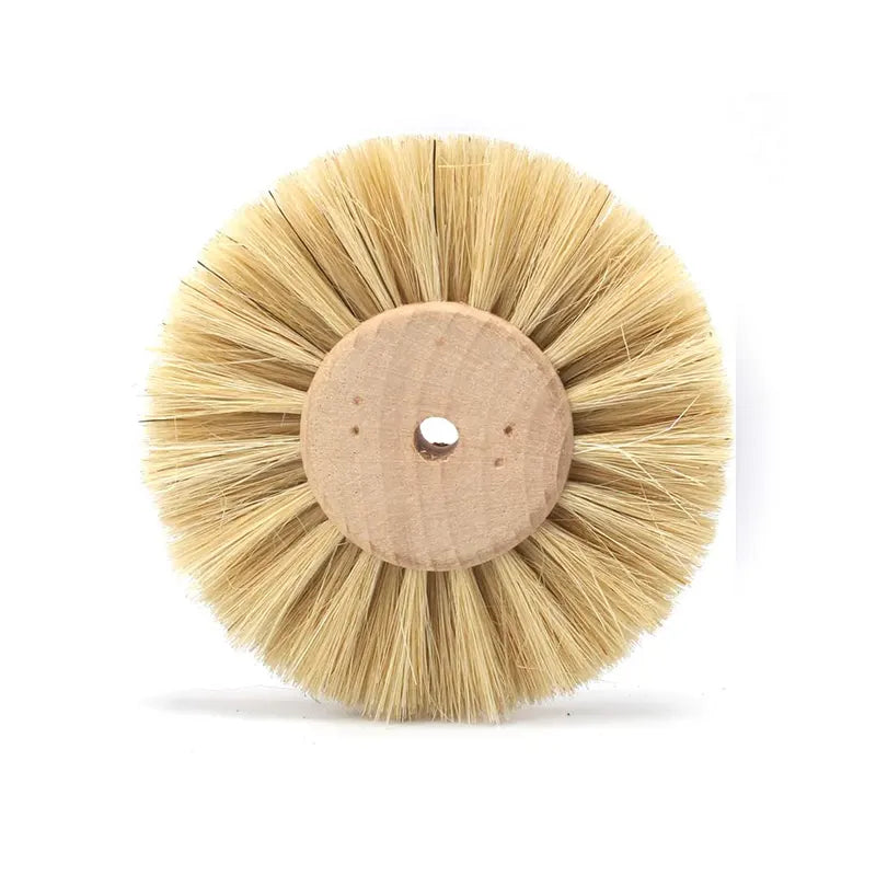 White Bristle Grinding Wheel Brush, HH-WB03