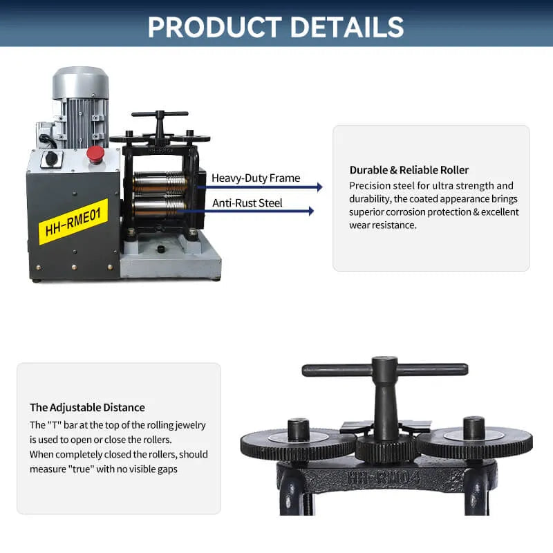 rolling mill jewelry, HH-RME01