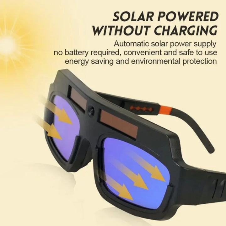 Auto-Darkening Welding Goggles, Anti-Glare Protective Glasses for Argon Arc Welding and Eye Safety,HH-AA80