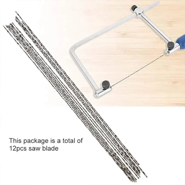 Jeweler's Saw Blade Set with Helical Teeth, HH-JE03