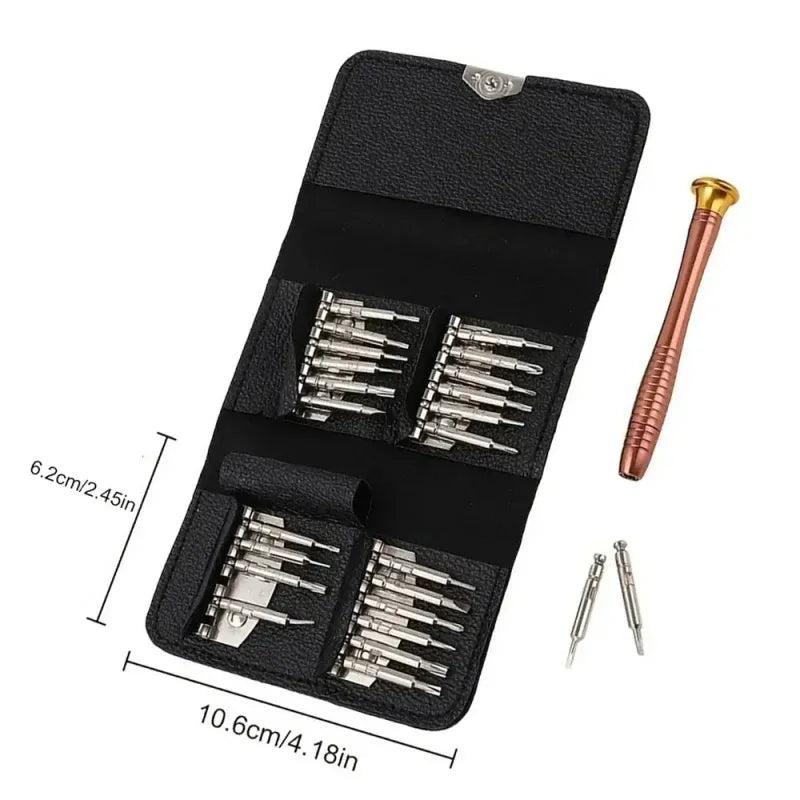 25-in-1 Precision Screwdriver Set for Electronics, Repairs, and Detailed Work,HH-AA31