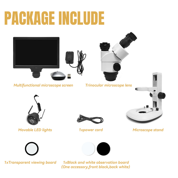 Trinocular Optical Stereoscopic Microscope HH-MS04B