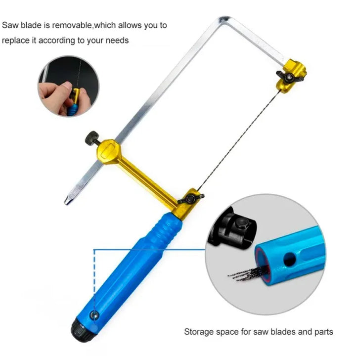 Versatile U-Type Saw Bow with Adjustable Frame and Wooden Handle，HH-AA60