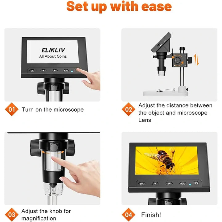 LCD Digital Microscope, HH-DM01