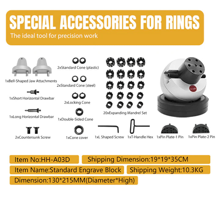 Ball Vise for Engraving HH-A03D
