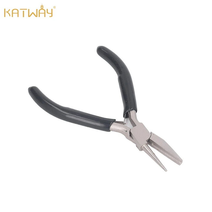 Wire Looping Pliers Half Concave Round Nose Pliers Carbon Steel Winding Tool, HH-JP02