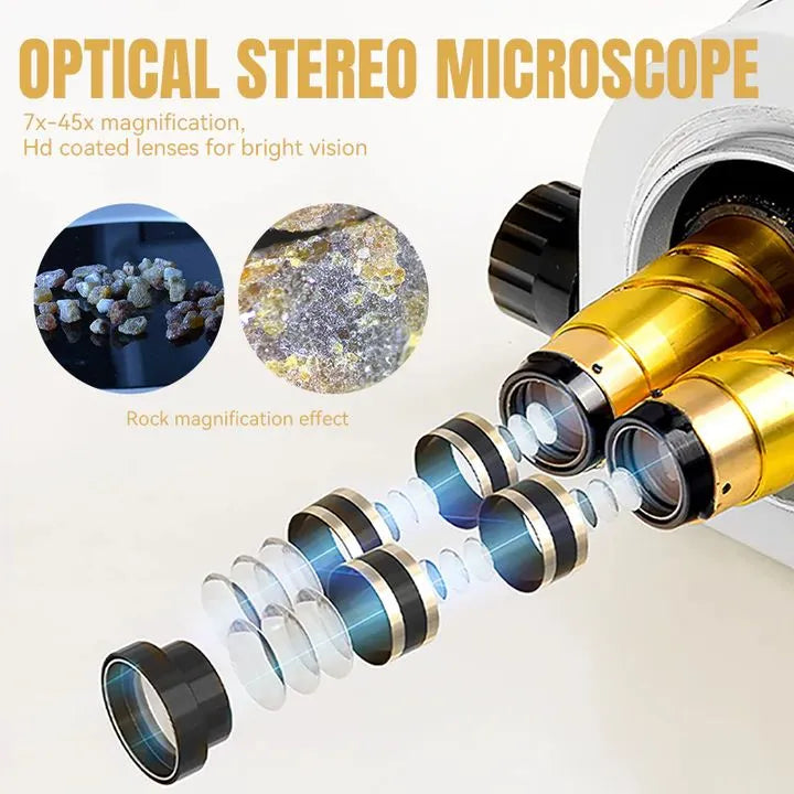 Trinocular Optical Stereoscopic Microscope HH-MS04B