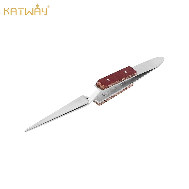 Jewelry Soldering Pointed Straight Curved Tip DIY Craft Tool, HH-TW09