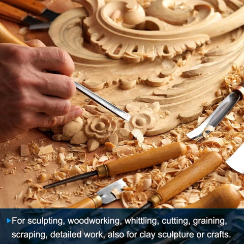 Full Wood Carving Chisel Kit-1