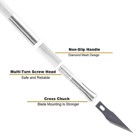 Non-slip Engraving Knife Set with 40 Blades for Pcb Repair and Mobile Production, HH-SG11