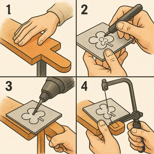 Sawing & Piercing Metal for Jewelry