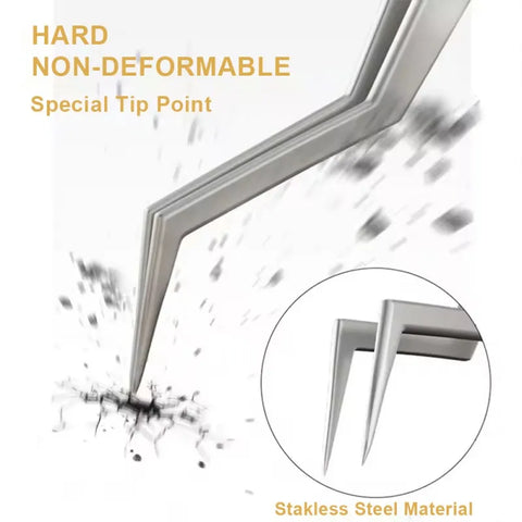 Stainless steel precision tweezers-1