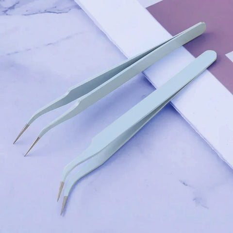 Stainless Steel Brow Tweezers-1