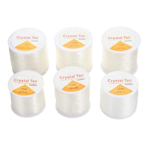 100M Elastic Crystal Wire for Jewelry Crafting and Beading,HH-AA40