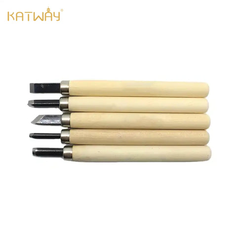 5-Piece Set of Essential Tools for Professional Engraving and Handcrafting, HH-SG08