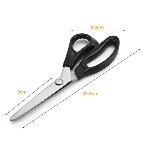 Serrated Scissors with Comfort Handle-1