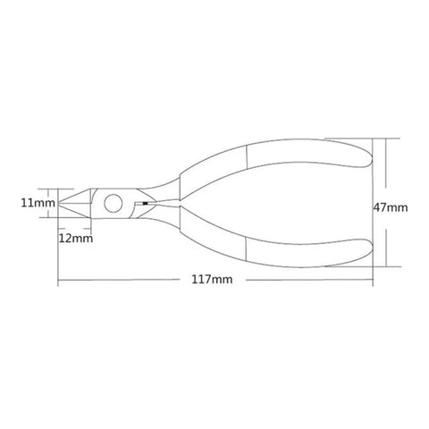 High-precision diagonal cutting pliers-1