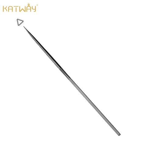 10 Pieces of Triangular File Escapement Cutting File, HH-EF07