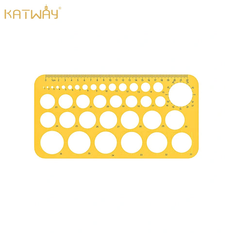 Circle Round Stencil Template, HH-DS01