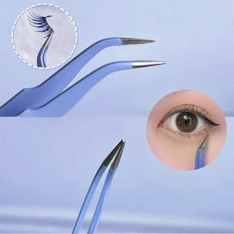 Slim Tip Stainless Tweezers-13