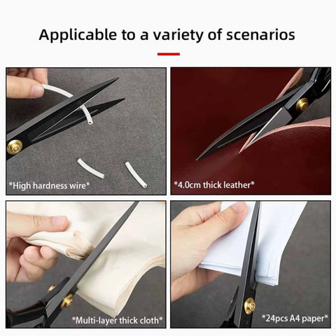 Heavy-duty vintage tailoring shears-6