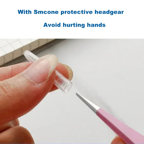 Precision Steel Hair Tweezers-12