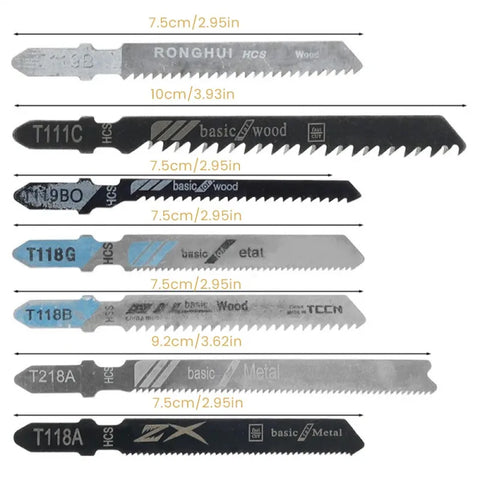 Set of 10 Electric Saw Blades-2