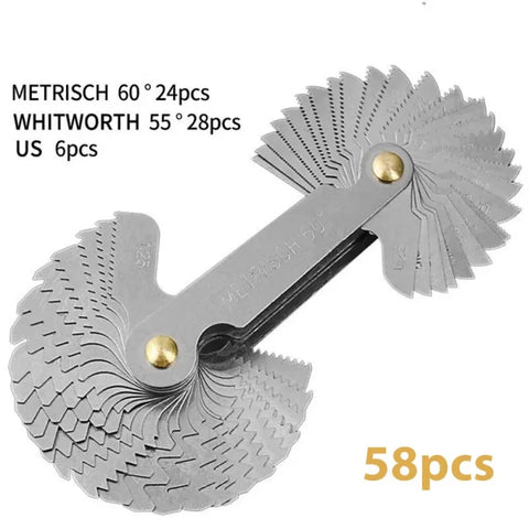 Stainless Steel Screw Pitch Gauge-2