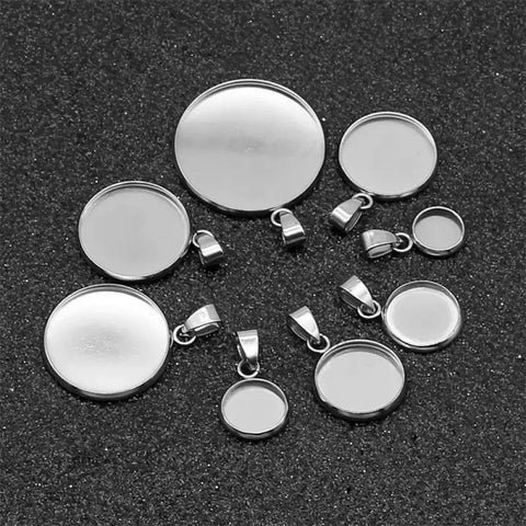 Stainless steel charm beads-1