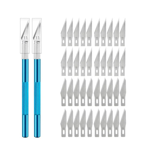 Non-slip Engraving Knife Set with 40 Blades for Pcb Repair and Mobile Production, HH-SG11