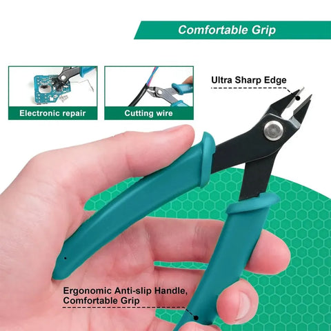 Precision Micro Wire Pliers Flat Nose Pliers Side Cutting Pliers, HH-FP12
